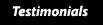 Testimonials